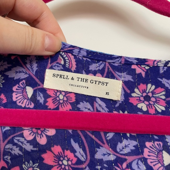 Spell Dahlia Bravehearts Purple Haze Gown XS - Picture 4 of 8